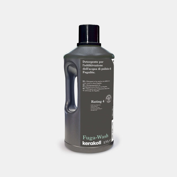 A Kerakoll Fuga‑Wash Eco tisztítószer a Fugalite tisztítóvizének adalékolásához.