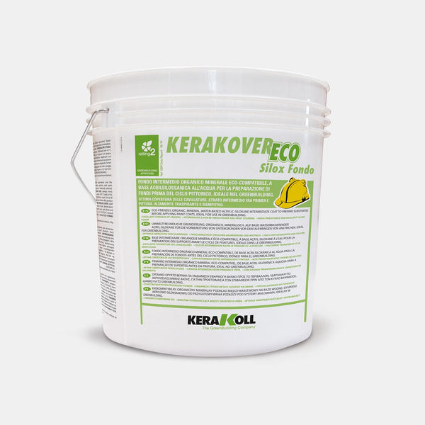 Kerakover Eco Silox Fondo kimagasló lélegző képességgel és kitöltő hatással, különösen alkalmas a stabil hajszálrepedések kitöltésére, az aljzat egyenetlenségeinek javítására és kiemelkedő esztétikai megjelenés biztosítására.