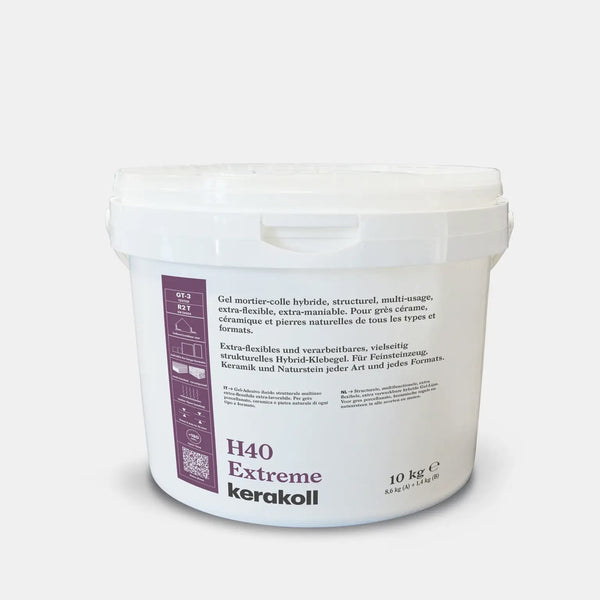Kerakoll H40 Extreme hibrid kétkomponensű gél csemperagasztó