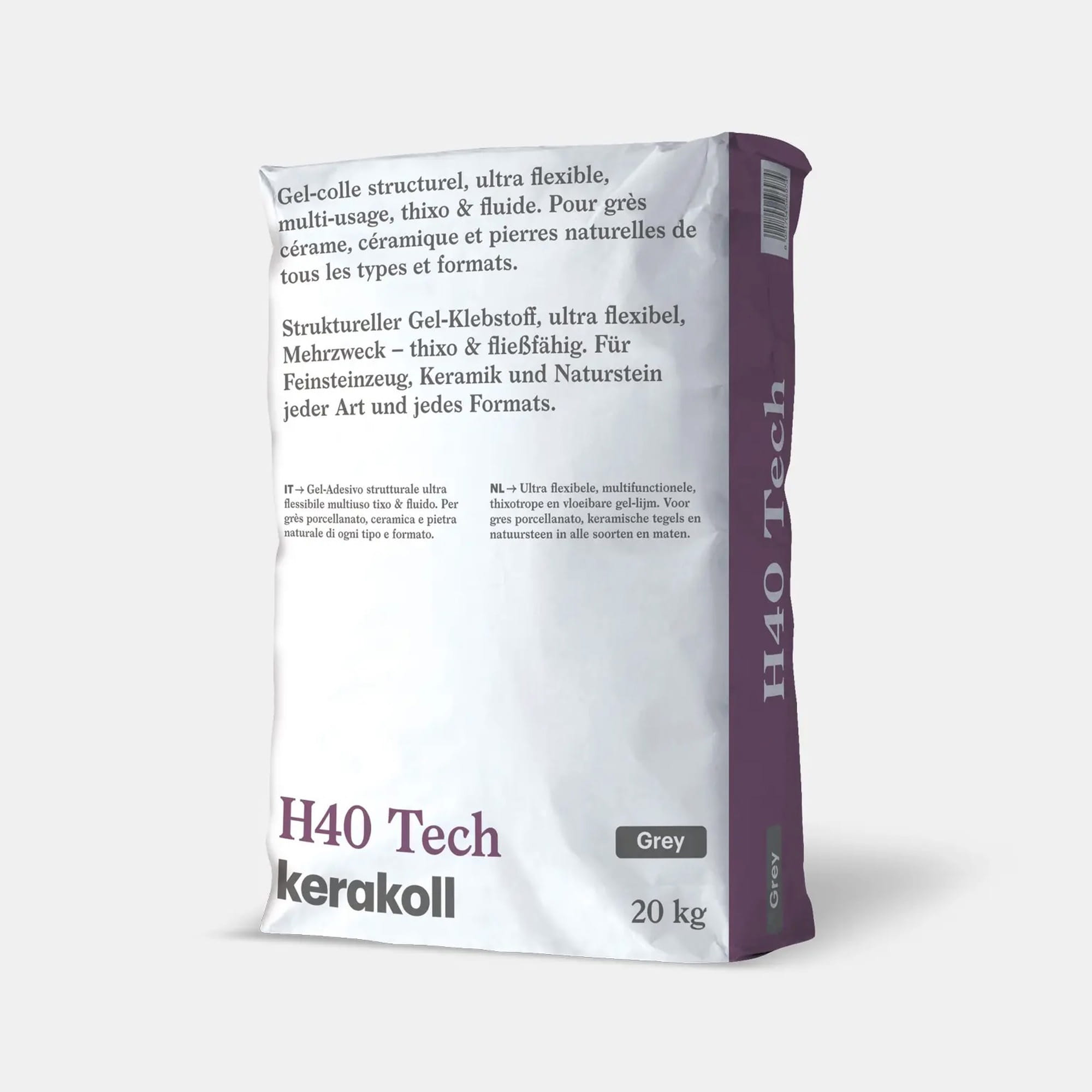 Kerakoll H40 Tech ultra hajlékony gél csemperagasztó