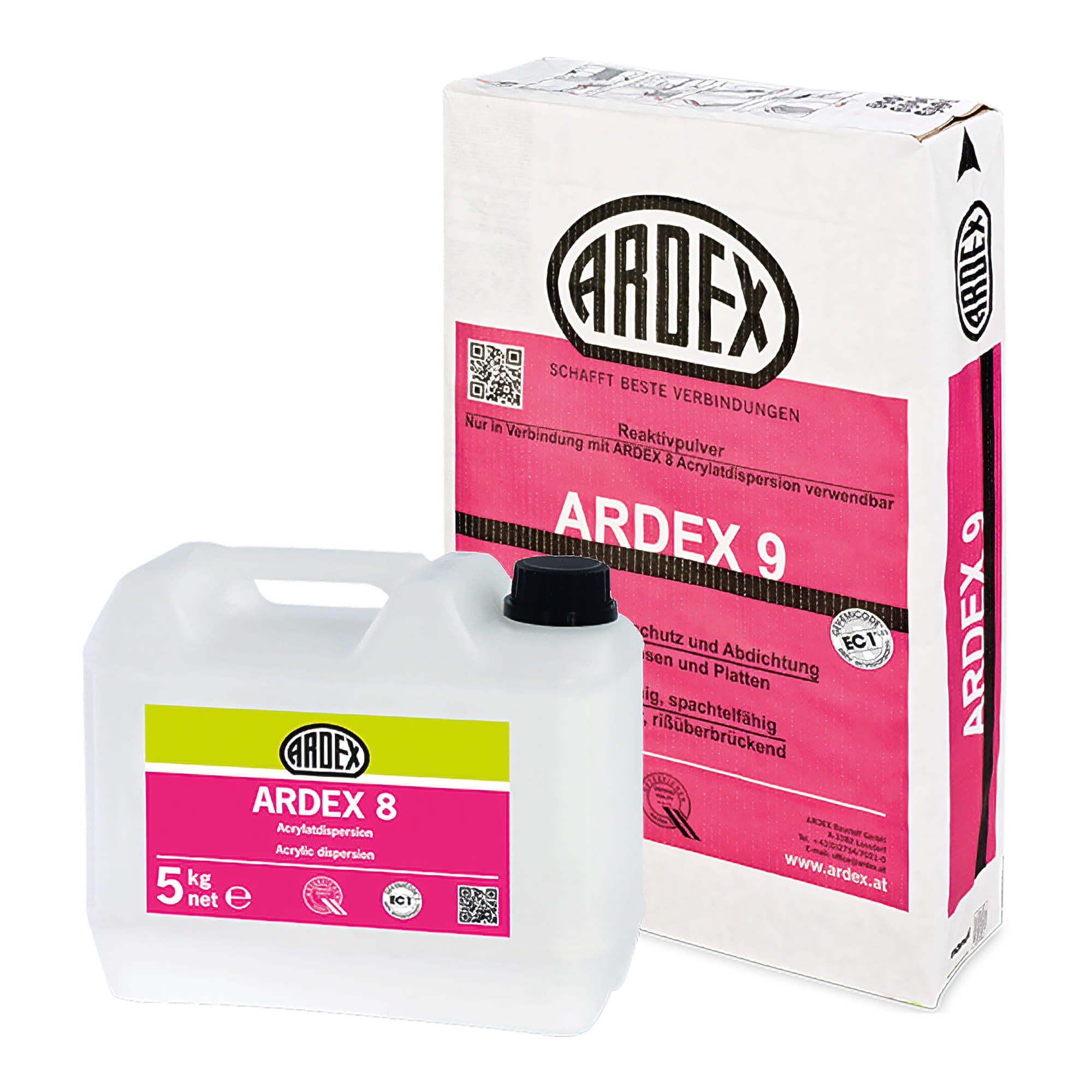 Az ARDEX 8+9 egy szigetelőanyag csempék és járólapok alákül- és beltérben