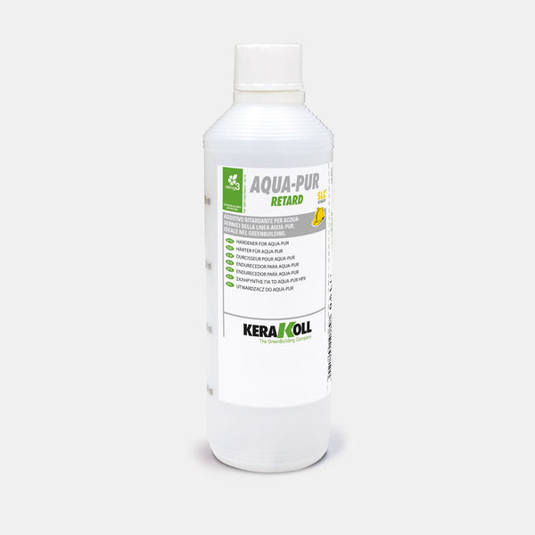 A Kerakoll Aqua Pur Retard egy Öko‑kompatibilis késleltető adalékanyag az Aqua‑Pur termékcsalád vizes alapú lakkjaihoz, ideális használatra a GreenBuildingben.