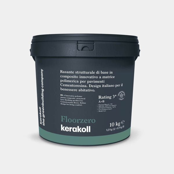 Kerakoll Floorzero egy innovatív polimer mátrixú kompozit szerkezeti alátámasztás a Kerakoll Cementoresina padlókhoz.