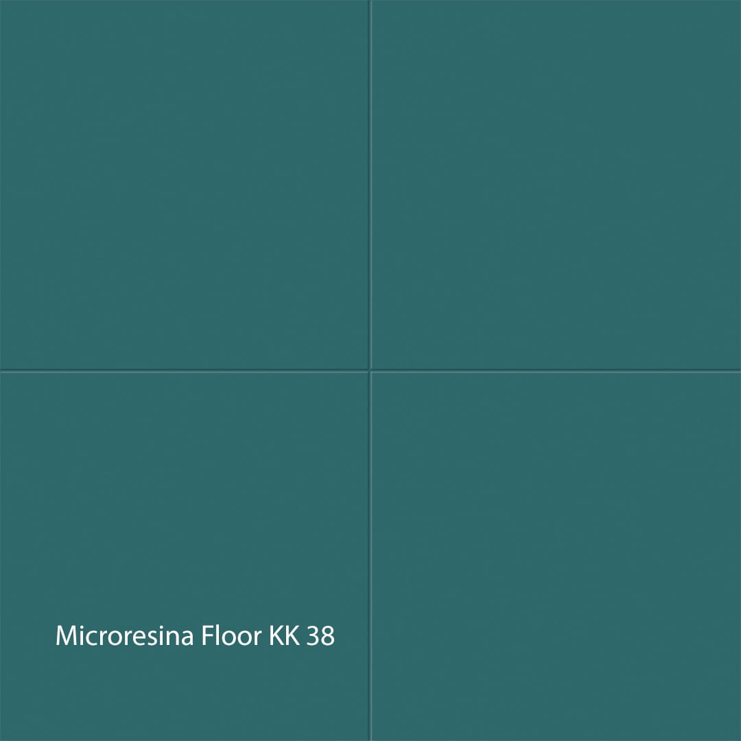 Kerakoll Microresina Floor Color Collection Petrol Blue