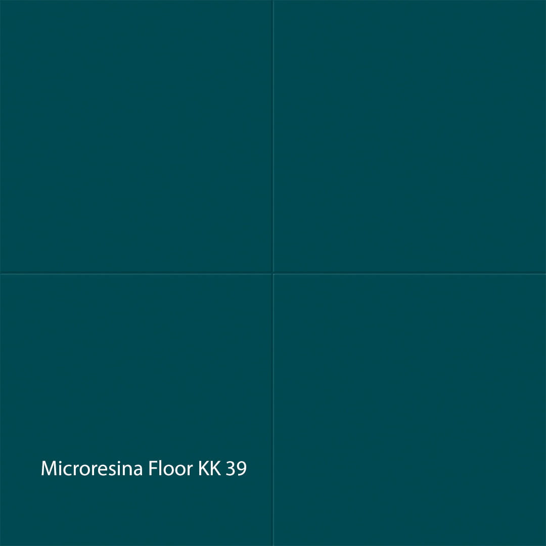 Kerakoll Microresina Floor Color Collection Petrol Blue