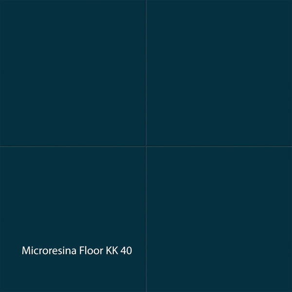 Kerakoll Microresina Floor Color Collection Petrol Blue