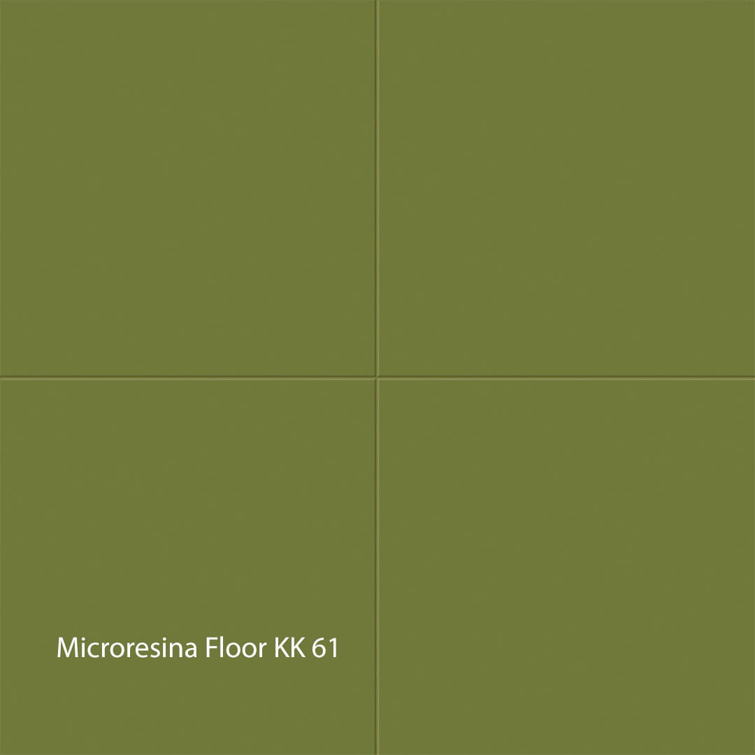 Kerakoll Microresina Floor Color Collection Olive Green