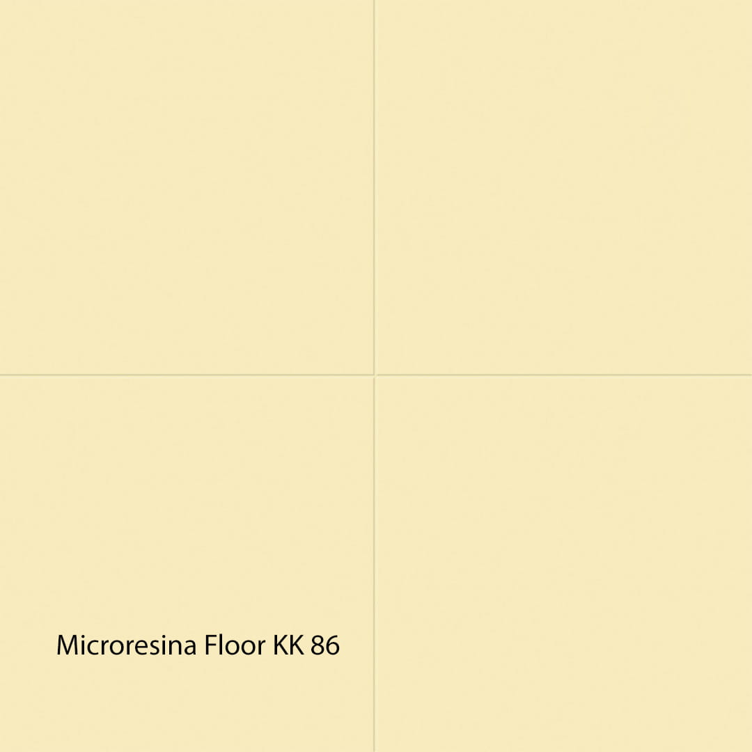 Kerakoll Microresina Floor Color Collection Modern Yellow