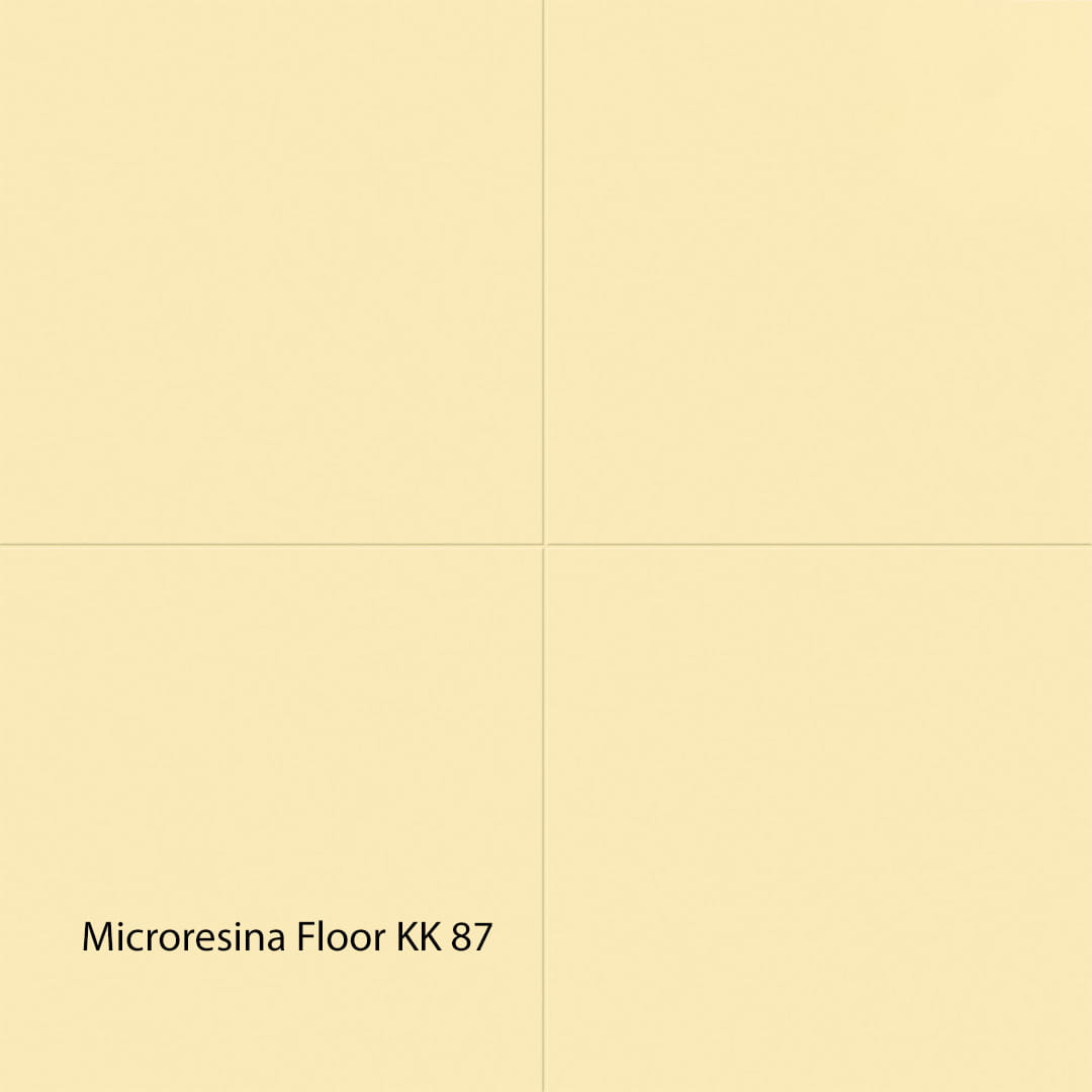 Kerakoll Microresina Floor Color Collection Modern Yellow