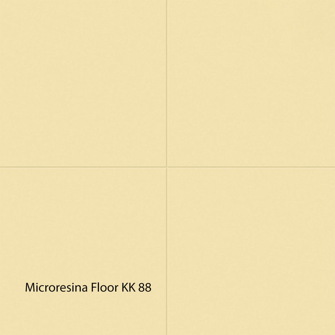 Kerakoll Microresina Floor Color Collection Modern Yellow