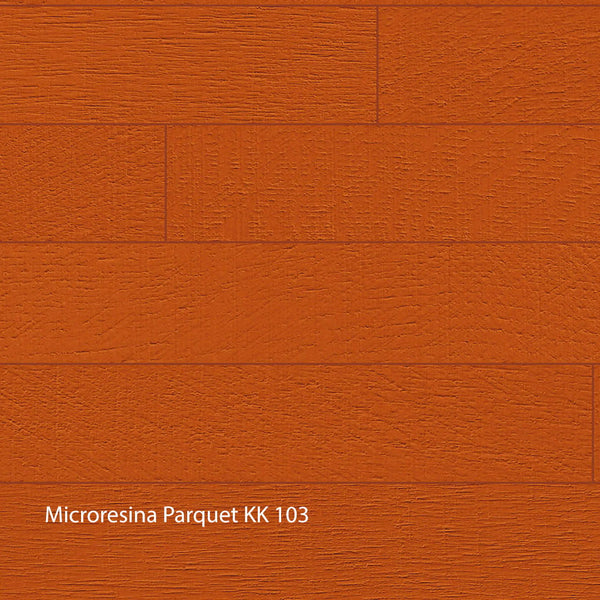 Kerakoll Microresina Parkett Farbkollektion Dusty Yellow