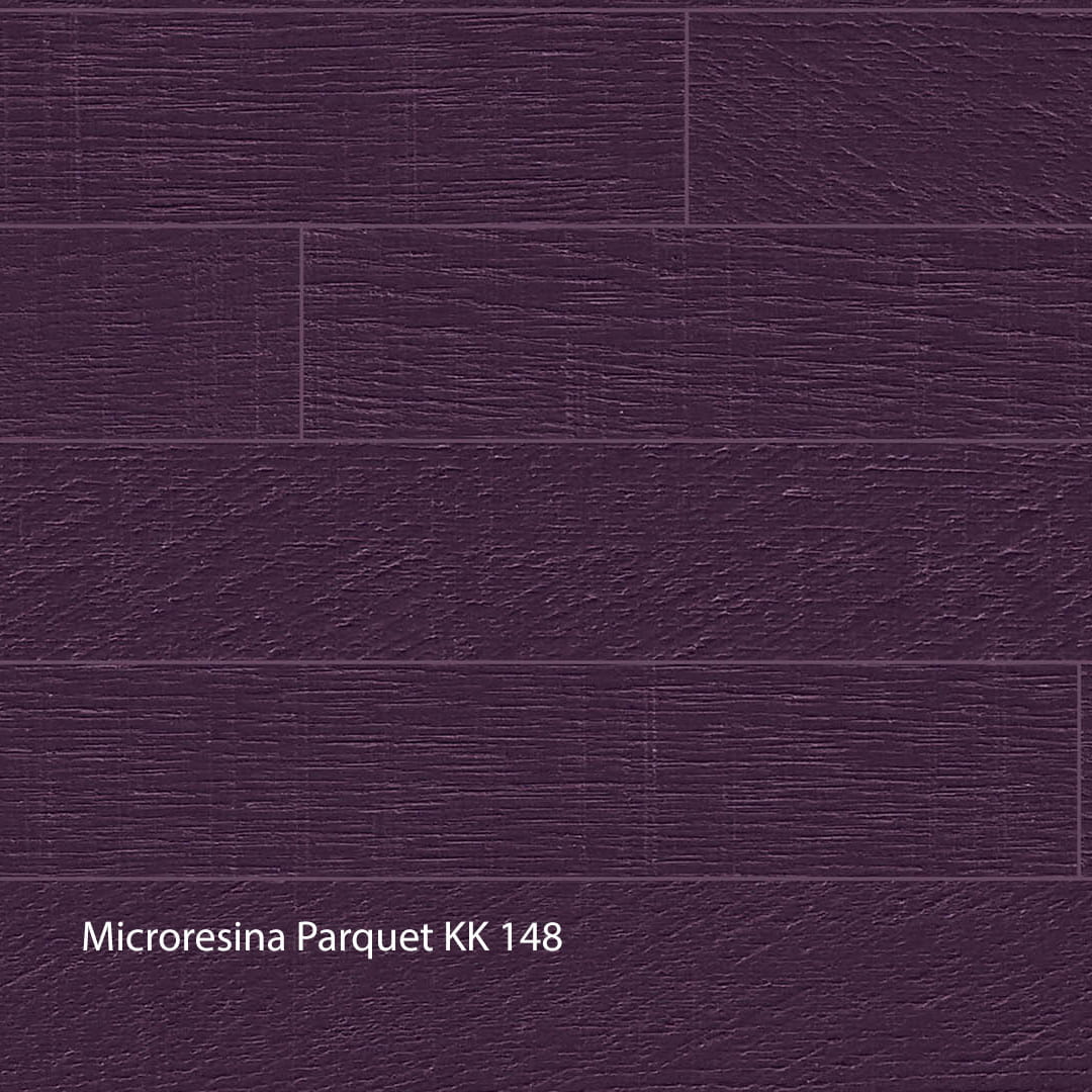 Kerakoll Microresina Parkett Farbkollektion Violett
