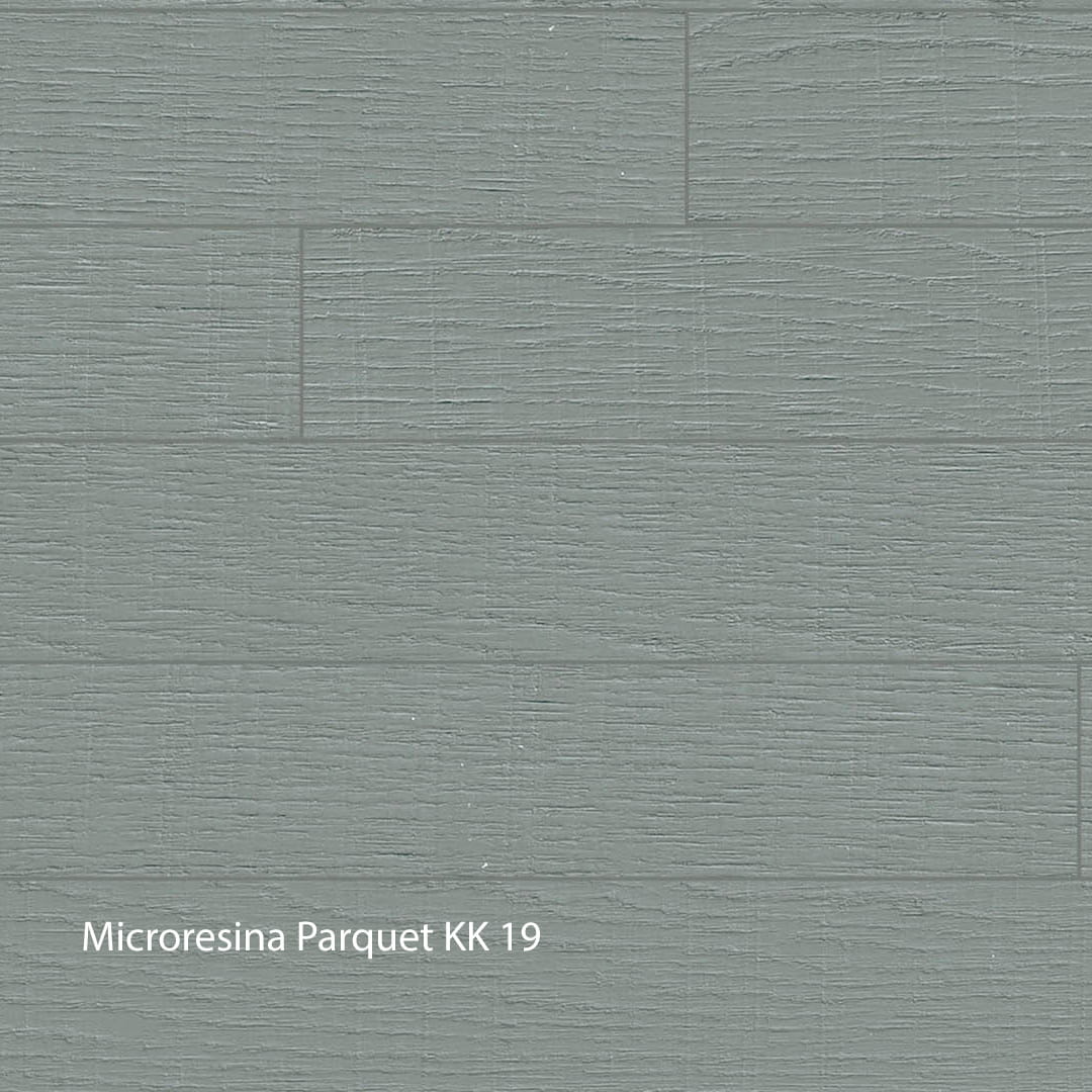 Kerakoll Microresina Parkett Farbkollektion Kaltgrau