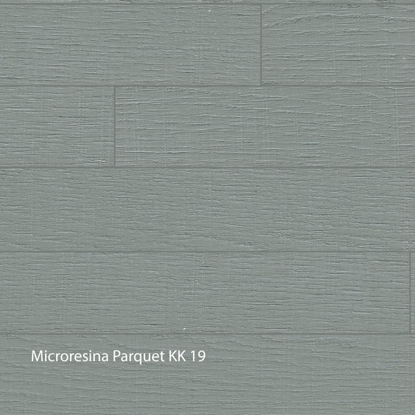 Kerakoll Microresina Parkett Farbkollektion Kaltgrau