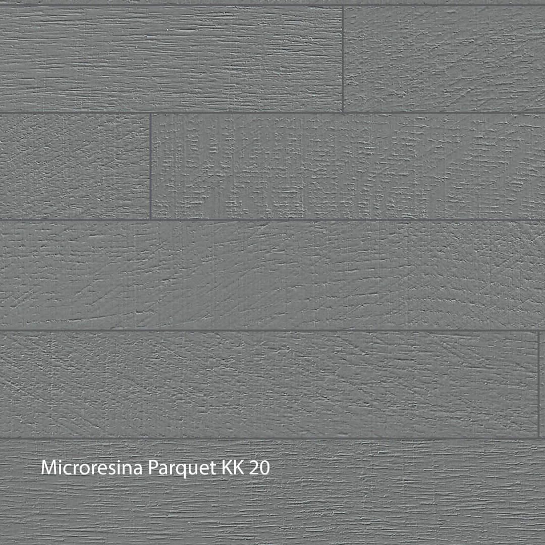 Kerakoll Microresina Parkett Farbkollektion Kaltgrau