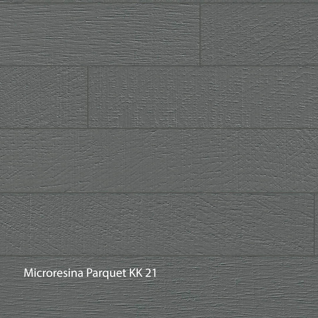 Kerakoll Microresina Parkett Farbkollektion Kaltgrau