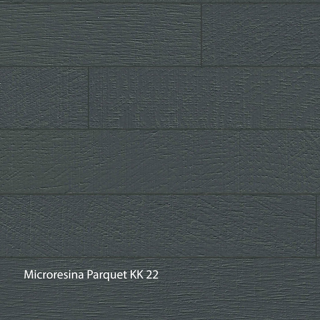 Kerakoll Microresina Parkett Farbkollektion Kaltgrau