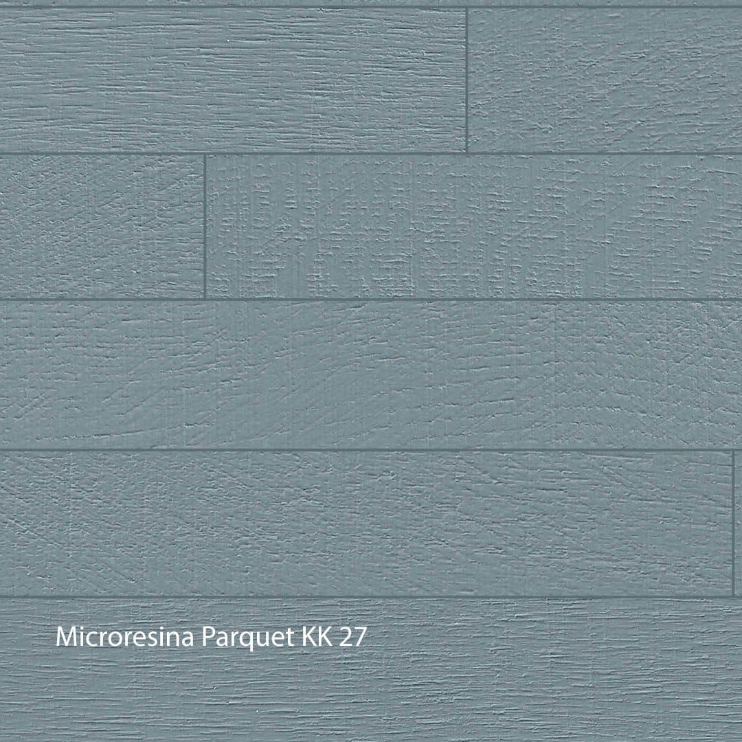 Kerakoll Microresina Parkett Farbkollektion Marineblau