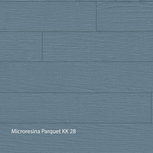 Kerakoll Microresina Parkett Farbkollektion Marineblau