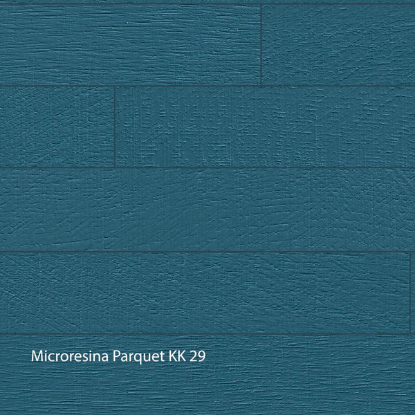Kerakoll Microresina Parkett Farbkollektion Marineblau