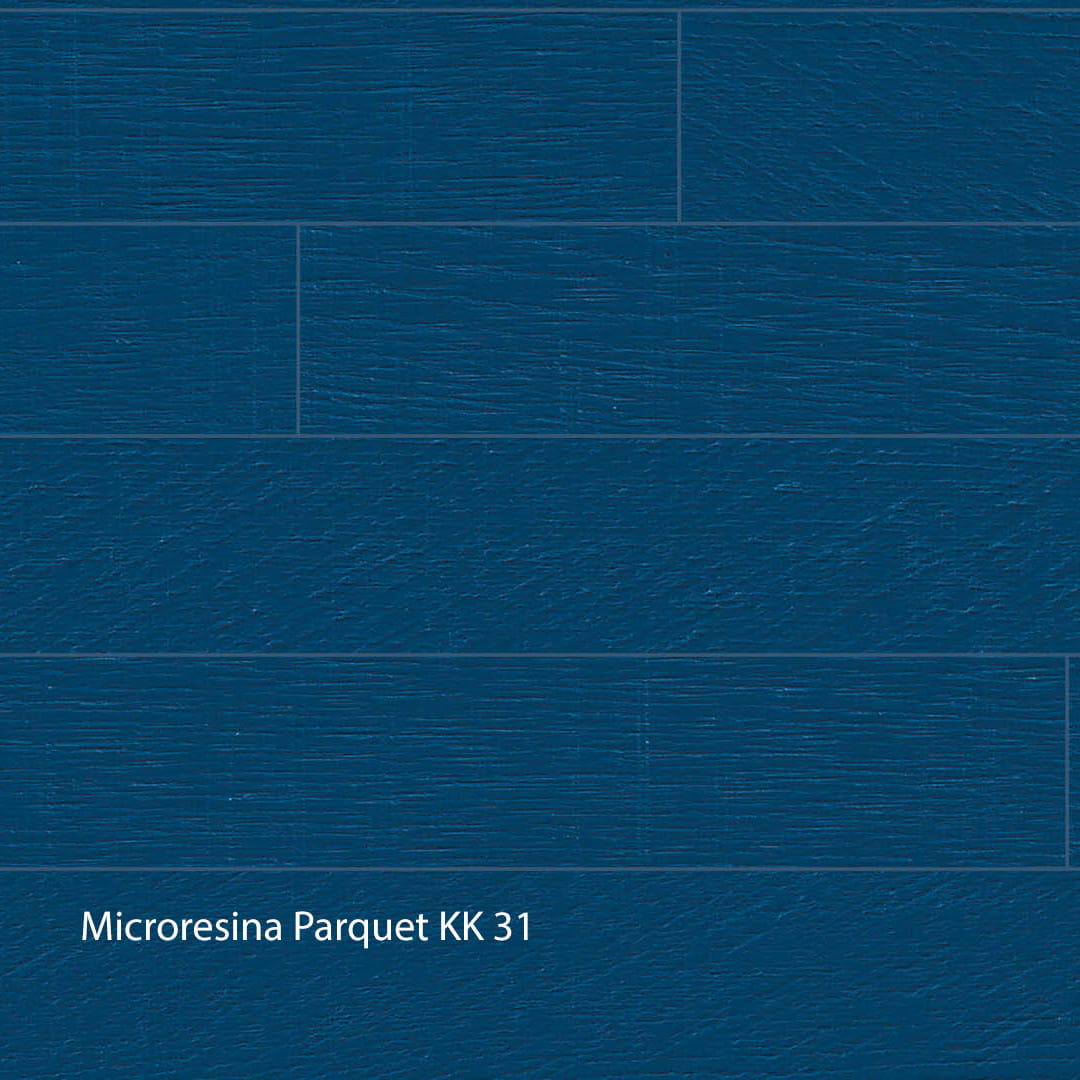 Kerakoll Microresina Parkett Farbkollektion Marineblau