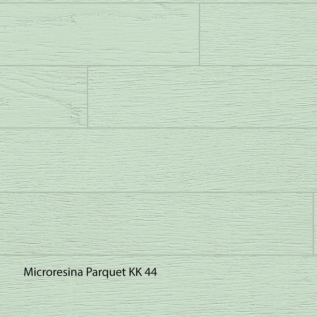 Kerakoll Microresina Parkett Farbkollektion Naturgrün