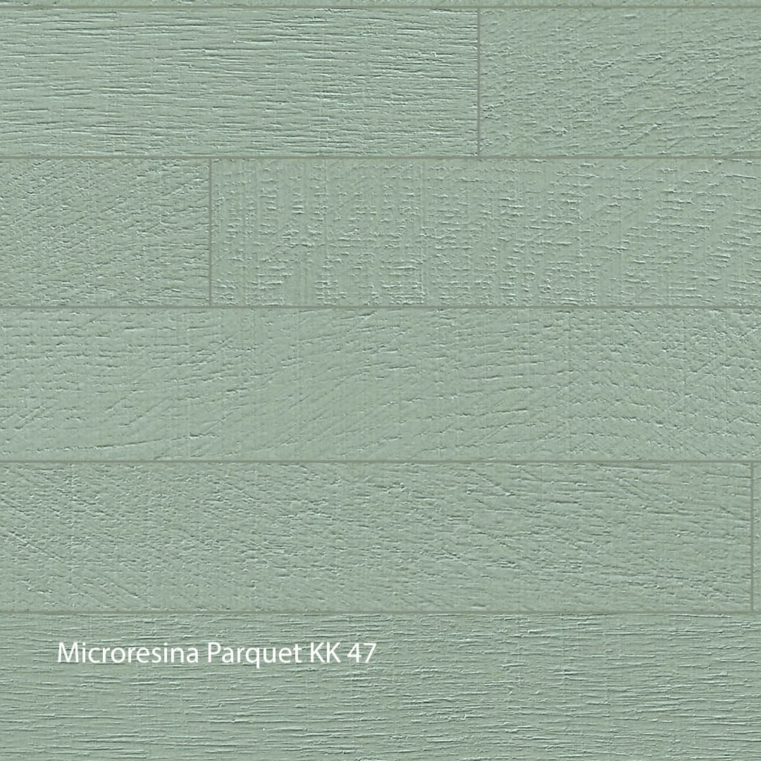 Kerakoll Microresina Parkett Farbkollektion Naturgrün