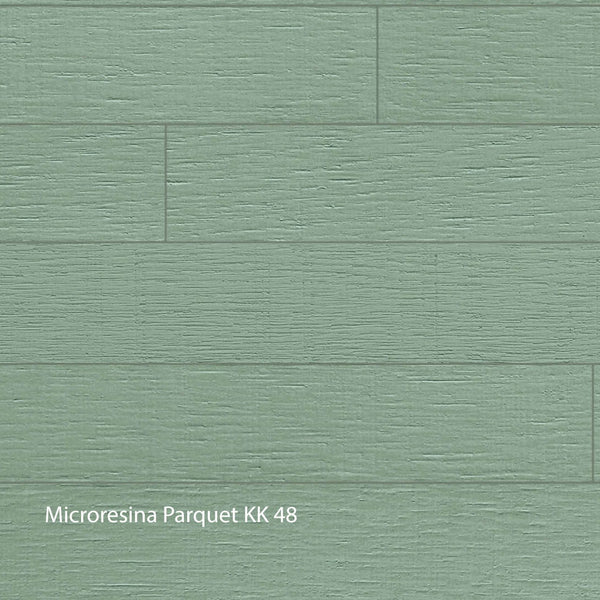 Kerakoll Microresina Parkett Farbkollektion Naturgrün