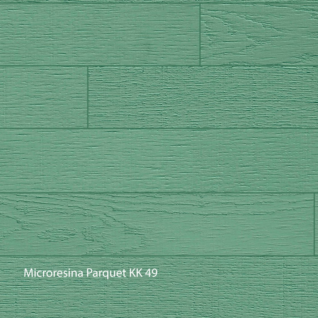 Kerakoll Microresina Parkett Farbkollektion Naturgrün