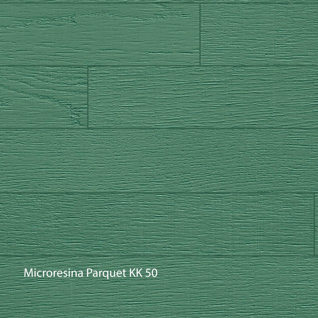 Kerakoll Microresina Parkett Farbkollektion Naturgrün