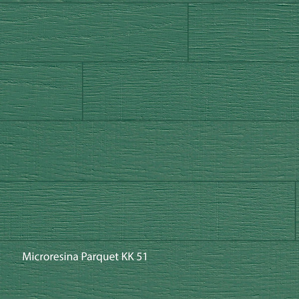 Kerakoll Microresina Parkett Farbkollektion Naturgrün