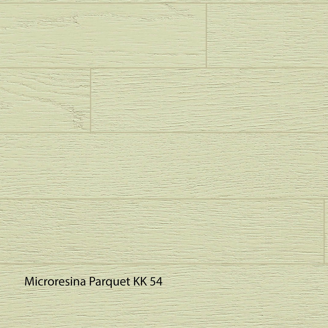 Kerakoll Microresina Parkett Farbkollektion Olivgrün