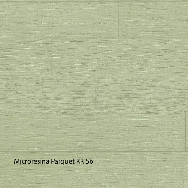Kerakoll Microresina Parkett Farbkollektion Olivgrün