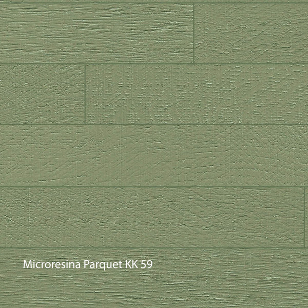 Kerakoll Microresina Parkett Farbkollektion Olivgrün