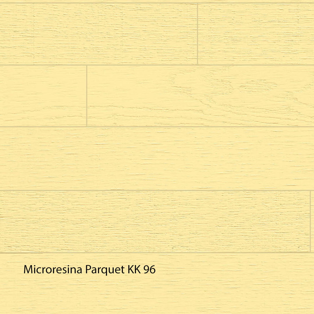 Kerakoll Microresina Parkett Farbkollektion Dusty Yellow