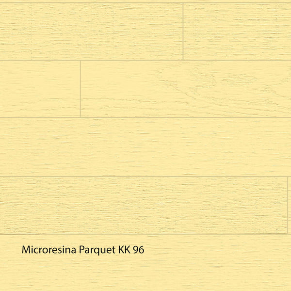 Kerakoll Microresina Parkett Farbkollektion Dusty Yellow