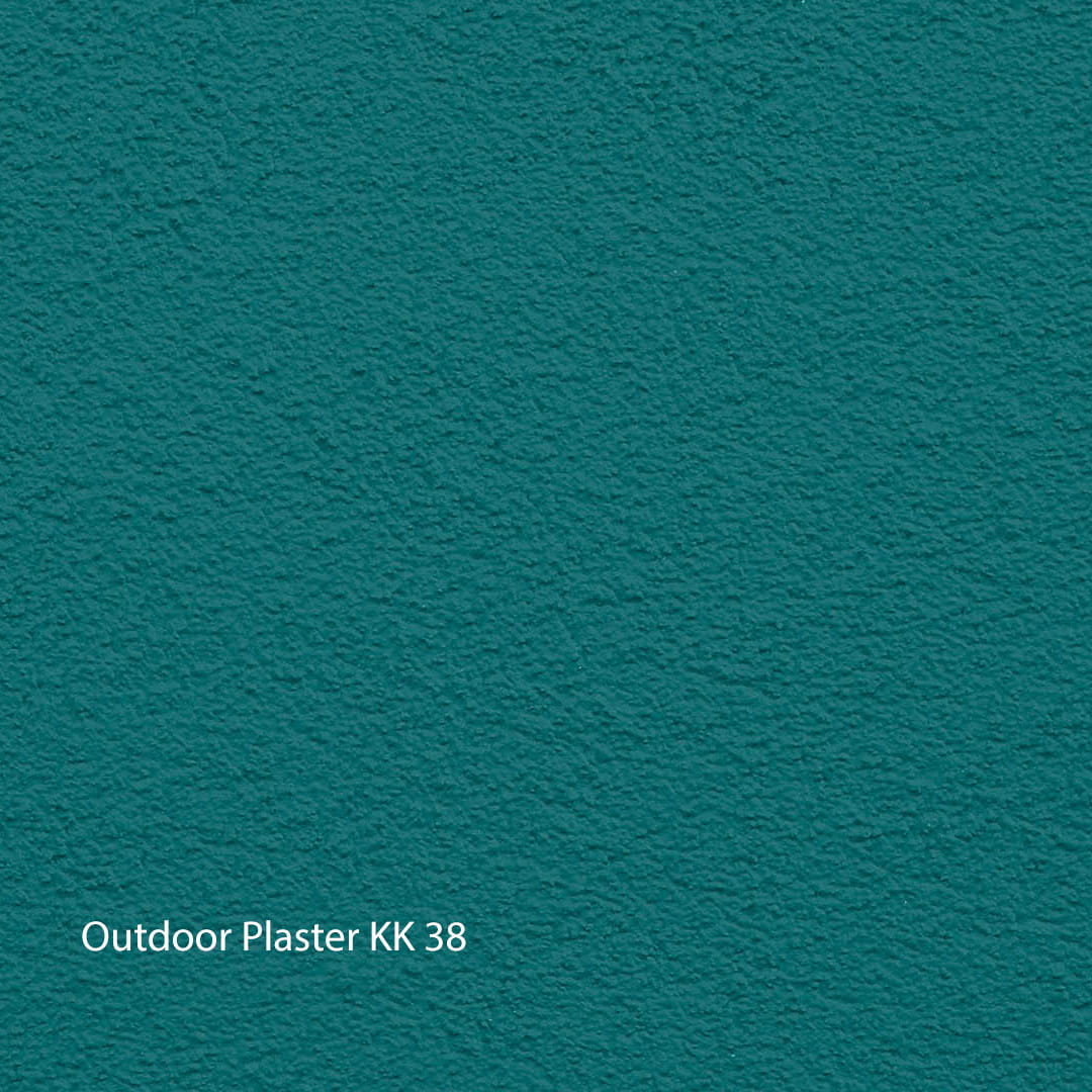 Kerakoll Outdoor Plaster Color Collection Petrol Blue