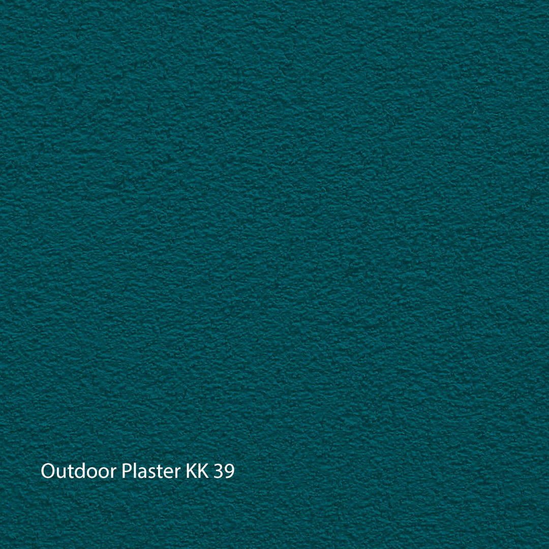 Kerakoll Outdoor Plaster Color Collection Petrol Blue