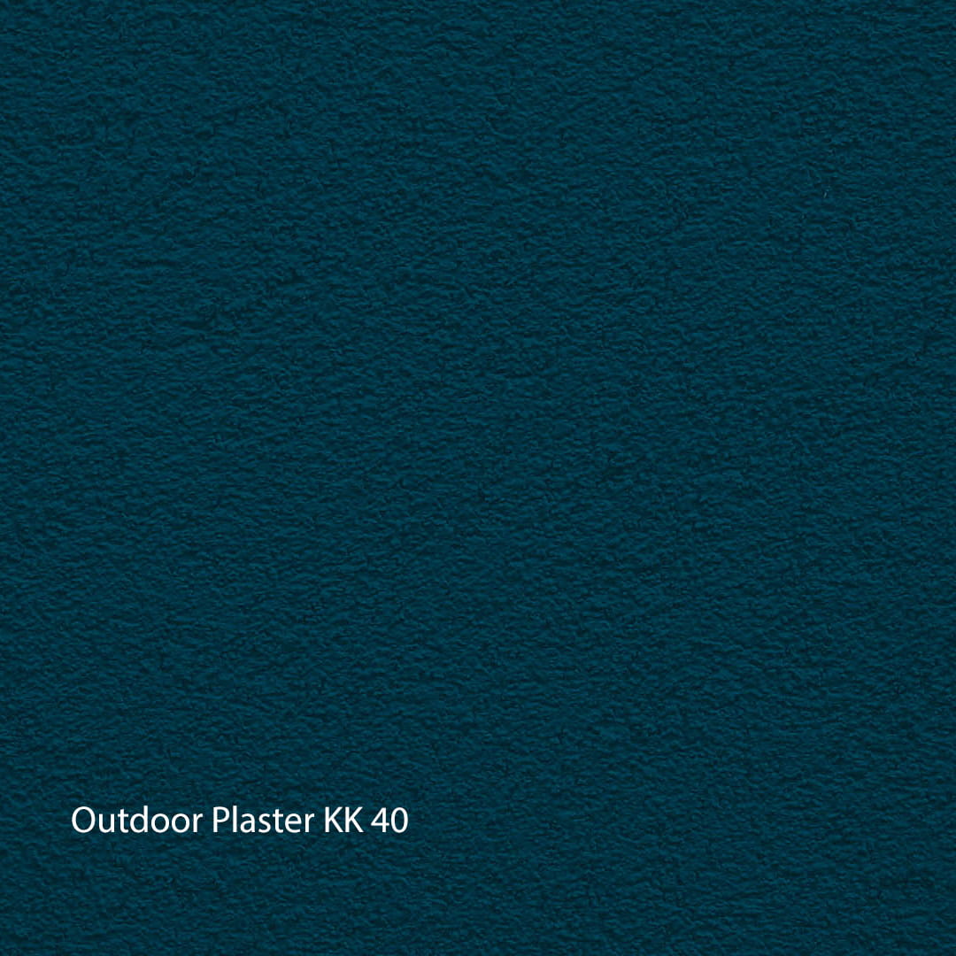 Kerakoll Outdoor Plaster Color Collection Petrol Blue
