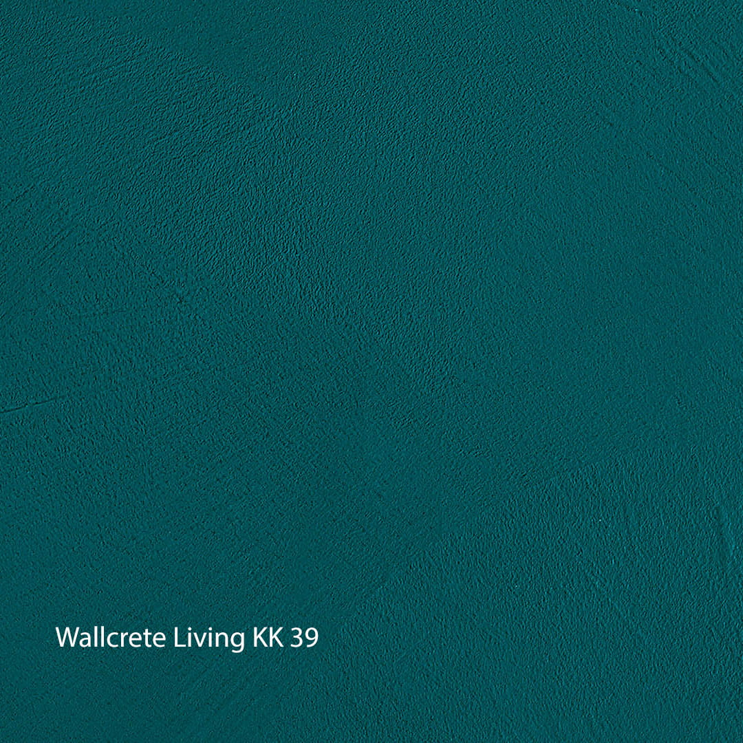 Kerakoll Wallcrete Living Color Collection Petrol Blue