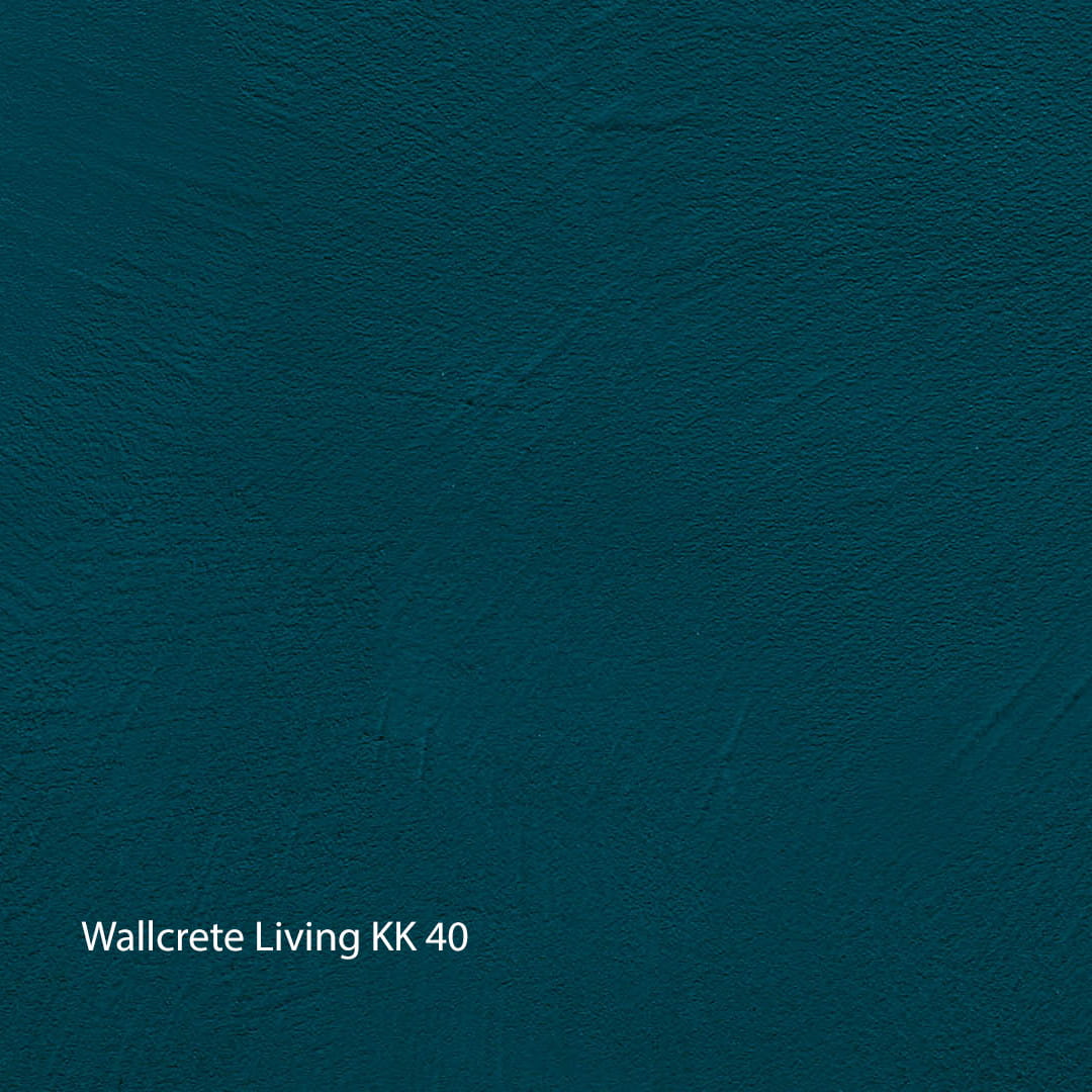 Kerakoll Wallcrete Living Color Collection Petrol Blue
