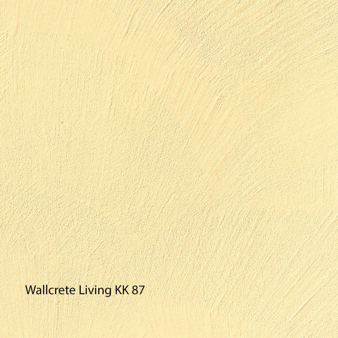 Kerakoll Wallcrete Living Color Collection Modern Yellow