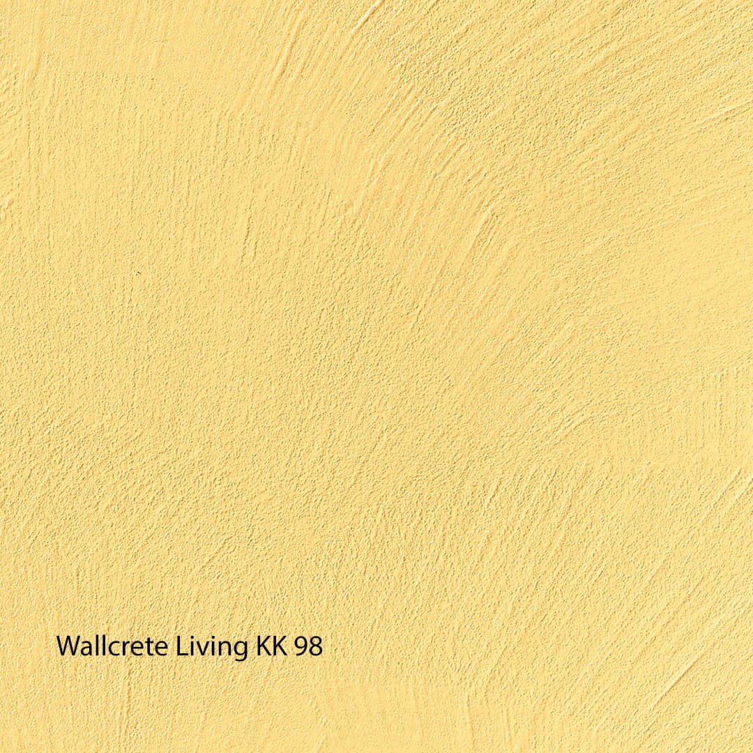 Kerakoll Wallcrete Living Color Collection Dusty Yellow